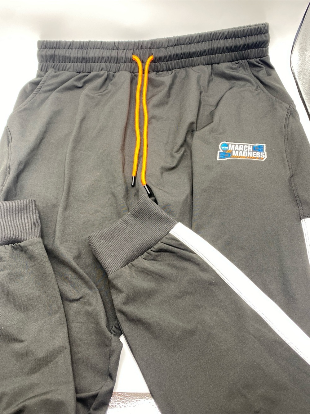 NCAA Basketball March Madness Tournament Jogger Sweat Pants Black Extra Large XL